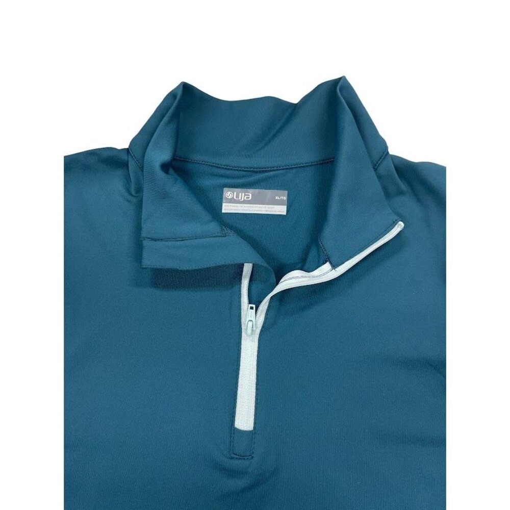 Lija Women's Sleeveless Golf Top Quarter Zip Athleisure Style XL